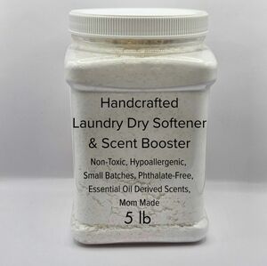 Laundry Scent Booster & Dry Softener- Handmade, Chemical Free, Mom Made